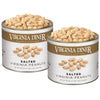 Virginia Diner Natural Extra Large Virginia Peanuts Blister Roasted Gourmet Snack or Gift 36oz (2 Pack) Salted