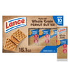 Lance Sandwich Crackers, Made with Whole Grain Crackers, Peanut Butter, 10 Individual Packs
