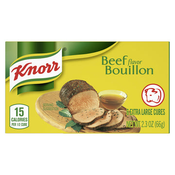 Knorr Cube Bouillon, Beef, 2.3 Oz, 6 Cubes