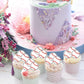 Rssta i 48 Pack Edible Baseball Cupcake Toppers - Sport Ball Theme, 1.3x1.3 inch, Perfect for Kids Birthday Parties and Baby Showers