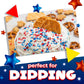 Red White and Blue Sprinkles | 1 Pound Bag | Patriotic Stars and Stripes Sprinkles for 4th of July Desserts, Cupcakes, Cookies,