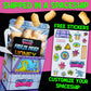 Space Age Snacks Freeze Dried Honey Beams Candy - 4 Ounces, Premium Quality, Shipped in Protective Box