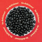 Black Licorice Jelly Beans | 2-Pound Pack | Old-Fashioned Candy