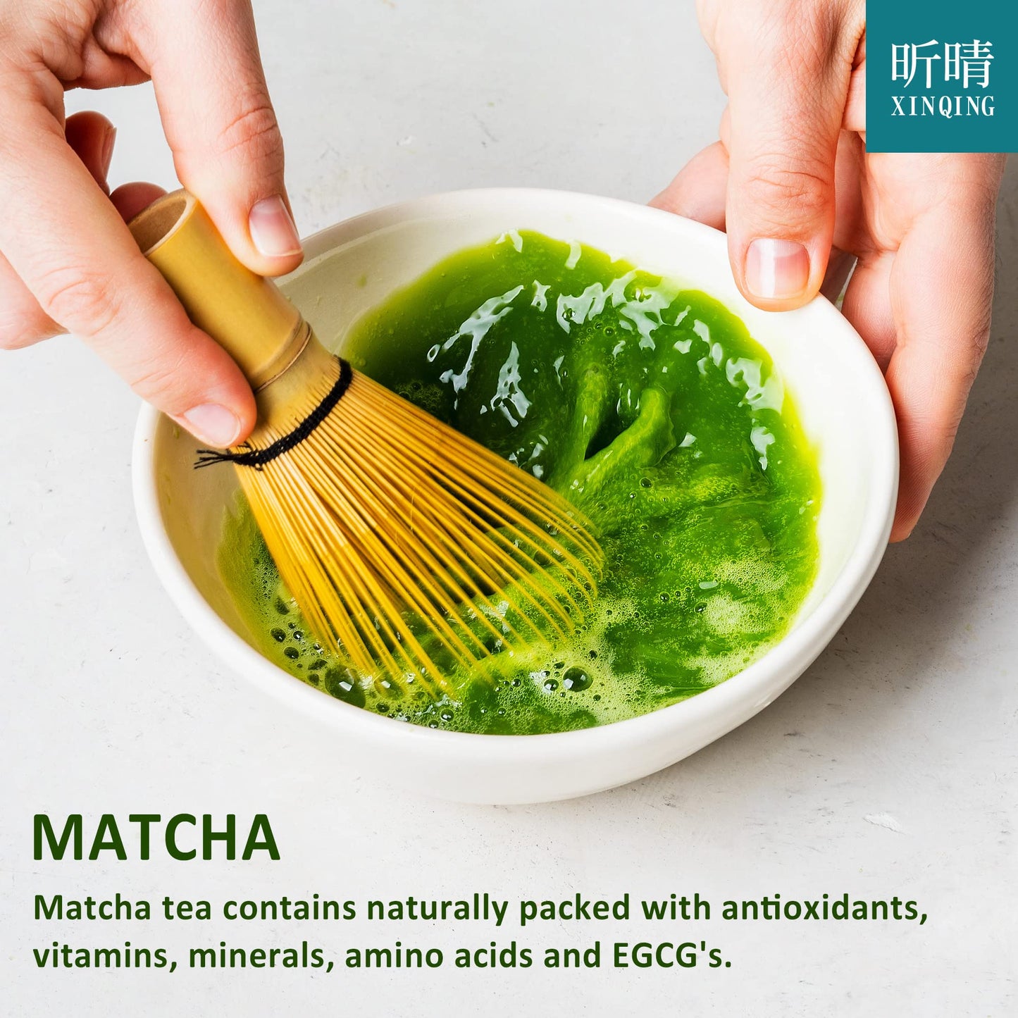 Xin Qing Organic Matcha Pure Matcha Matcha Powder Organic Matcha Green Tea Powder Green Tea Powder Matcha Green Tea Japanese Mat