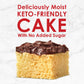 Duncan Hines Keto Friendly Classic Yellow Cake Mix, Gluten Free, Zero Sugar Added, 10.6 oz