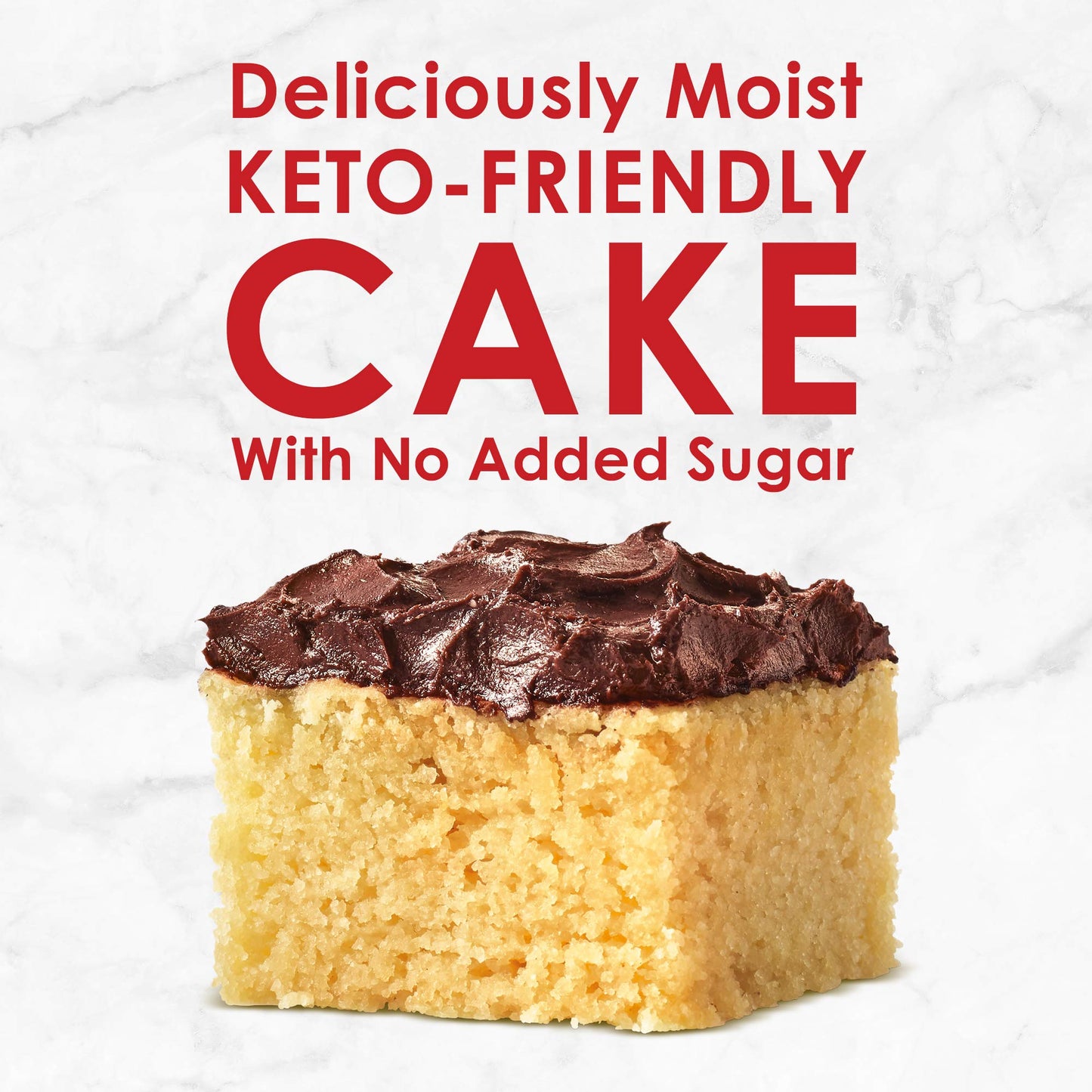 Duncan Hines Keto Friendly Classic Yellow Cake Mix, Gluten Free, Zero Sugar Added, 10.6 oz