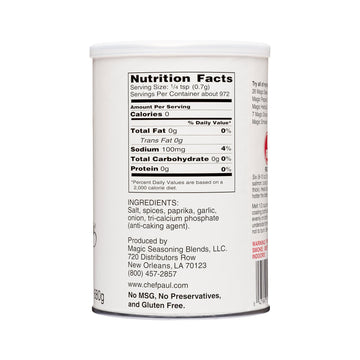 Chef Paul Blackened Redfish Magic Seasoning, 24 ounces, Packaging May Vary