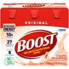 BOOST Original Balanced Nutritional Drink, Creamy Strawberry, 8 FL OZ, Pack of 6, Model 550264