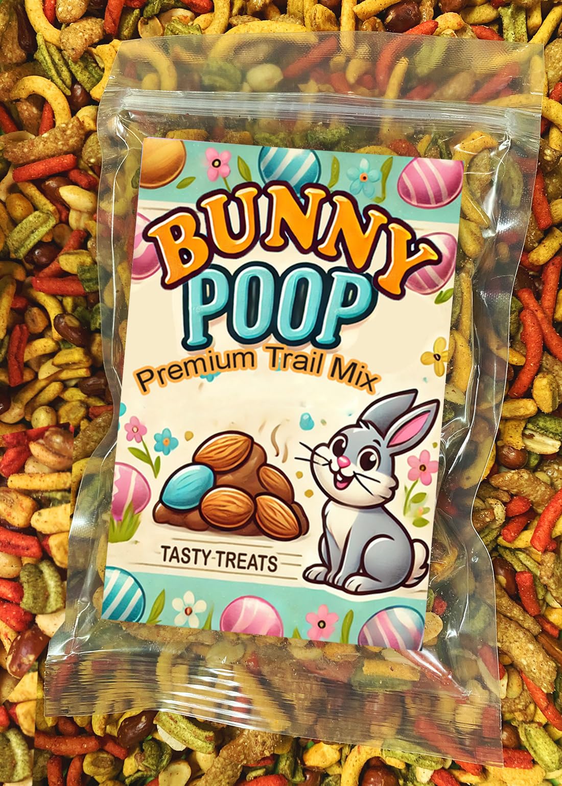 Bunny Poop Trail Mix - A Hilariously Tasty Easter Treat - Healthy Snacks for Basket Stuffers - Funny Gift Ideas for Friends