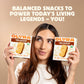 Olyra Dark Chocolate Sandwich Breakfast Biscuits, Healthy Snacks for Adults and Kids, Low Sugar, Organic Vegan Cookies, Office S