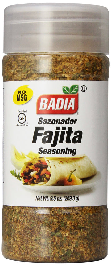 Badia Spices Inc Spice, Fajita Seasoning, 9.5-Ounce (Pack Of 6)