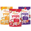 Happy Baby Organics Baby Snacks, Yogis, Freeze Dried Yogurt & Fruit Snacks, Gluten Free Snack For Babies 9+ Months, 3 Flavor Var