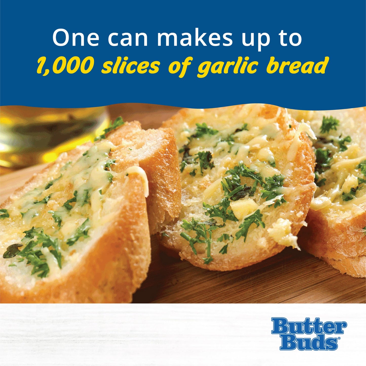 BUTTER BUDS Buttermist Garlic Food Spray – High-Smoke Point Cooking Oil Spray, 17 Oz, Natural Butter and Garlic Flavors