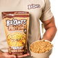 BrOats High Protein Oatmeal With 30g Of Protein Per Serving - Protein Packed Gluten Free Delicious Tasting High Protein Oats (Pack of 1  Maple Brown Sugar)