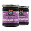 Dastony Organic Raw Black Sesame Butter, Vegan, Non-GMO, Gluten-Free, 8 oz, Pack of 2
