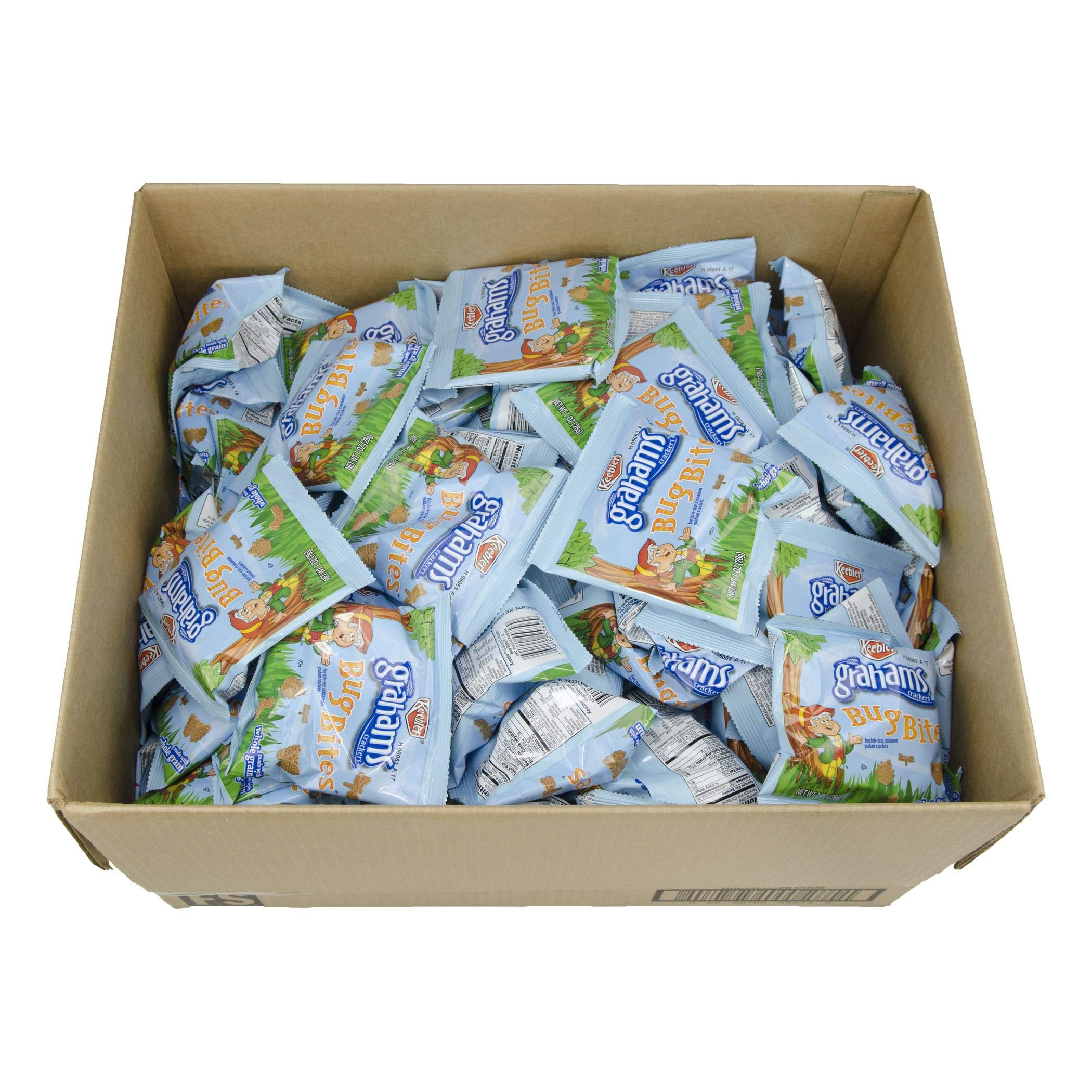Kelloggs Keebler Grahams Crackers, Bug Bites Cinnamon, 1 Oz. Snack ...