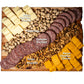 Variety Food Gift Basket For Men - Over 1 1/2 Lbs Of Cheese, Sausage, Nuts In Unique Camo Bag, Unique Birthday Gift For Men, Car