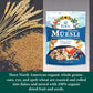 Eden Organic Muesli Cereal, Eat Hot or Cold, Oat, Rye, Wheat, and Spelt Flakes, Raisins, Cranberries, Wild Blueberries, Pumpkin