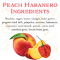 Cornabys Peach Habanero Spicy Sauce (14.9 Oz.) Pack Of 1 | Perfect Combination Of Fruity And Spicy | Grilling Sauce For Chicken,