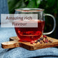 Fruit Tea Loose Leaf - Hot Or Cold Brew Herbal Tea - Christmas Tea, Holiday Tea - Wild Berry Natural Herbs Tea - Amazing Rich Fr