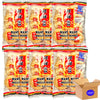 Shelly Shenbei Original Crispy Snowy Rice Cracker 2.54oz/72g pack of 6