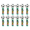 Pop Ups! Soccer Ball Lollipop Holder - 12 Lollipops with Cases - Individually Wrapped Candy Party Favors for Halloween - Soccer 