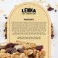 Lenka Handmade Craft Granola Bars - Nuts And Berries Gluten Free High Fiber - Nutritious Snack Bar With Almonds, Cashews & Peanu