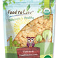 Food to Live - Organic Toasted Blanched Sliced Almonds, 3 Pounds - Unsalted & Dry Roasted, Premium Non-GMO Almond Nuts, Perfect 