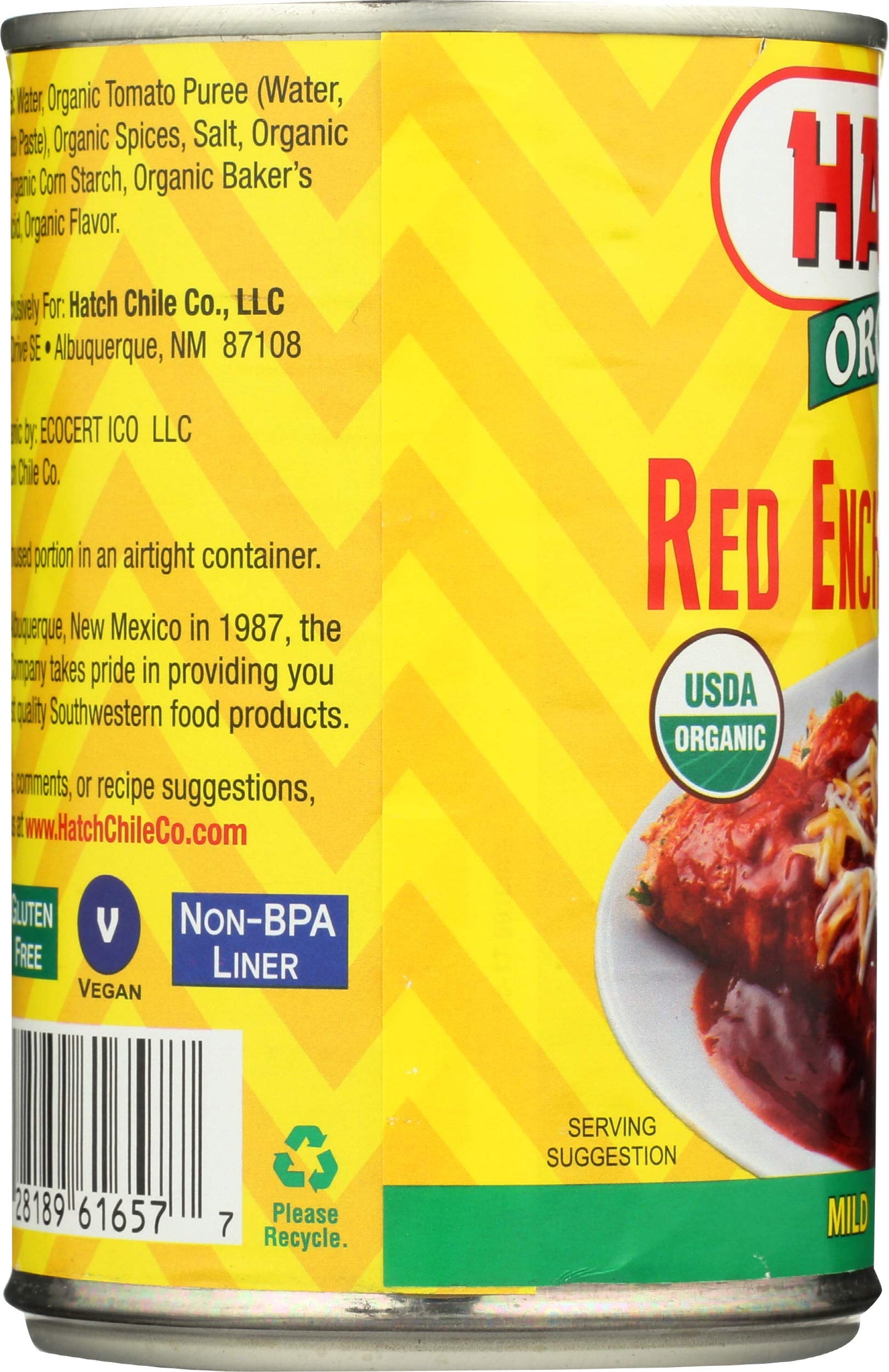 Hatch Sauce Enchlda Red Mild 15 Oz