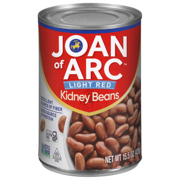 Joan of Arc Light Red Kidney Beans  15.5 Ounce (Pack of 12)