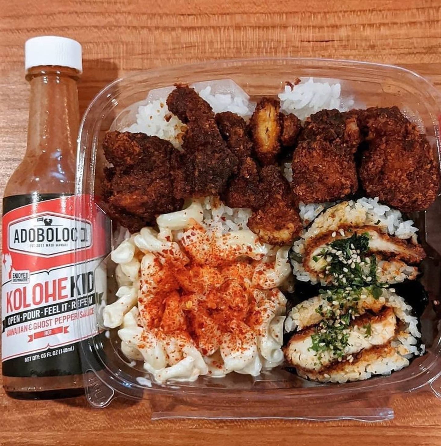 Adoboloco Hot Sauce Kolohekid Hawaiian Spicy Sauce 5Oz - Hot Ghost Pepper Chili Sauce - Featured On Hot Ones!