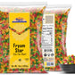Rani Far Far Star Shape Fryums, Vegan & Kosher, 14oz (400g), Uncooked, Wheat & Tapioca project piece Snack