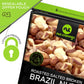 NUT CRAVINGS - Roasted & Salted Broken Brazil Nuts - No Shell, (32oz - 2 LB) Bulk Nuts Packed Fresh in Resealable Bag - Healthy