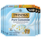 Twinings Herbal Tea - Pure Camomile, Naturally Caffeine Free, Individually Wrapped Bags, 50 Count (Pack of 6)