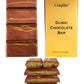Uniqbite Dubai Chocolate Bar Pistachio, Crunchy Viral Knafeh Chocolate Bar Filled With Pistachio Cream & Kataifi, 7 Oz (200G)