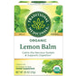Traditional Medicinals Organic Lemon Balm Herbal Tea  Calming and Supports Digestion (Pack of 2) - 32 Tea Bags Total