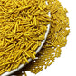 Se Si&Moos Gold Jimmies Sprinkles Gold Sprinkles For Cake Decorating Edible Crunchy Jimmies For Topping Ice Cream, Cookies, Cake