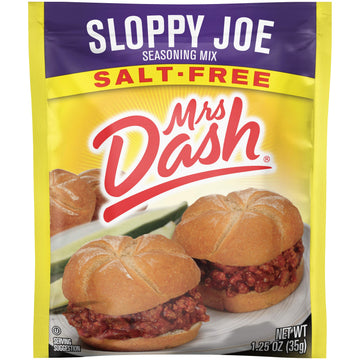 Dash Salt-Free Seasoning Mix, Sloppy Joe, 1.25 Ounce (Pack Of 12)