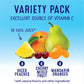 Dole Fruit Bowls In 100% Juice Variety Pack Snacks, Peaches, Cherry Mixed Fruit, Mandarin Oranges, 4Oz 12 Total Cups, Gluten & D