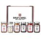 Burlap & Barrel 6-Pack Spice Gift Set - Includes Cinnamon, Garlic & More - 2.27 Ounce Jars - Model S-PL-9761