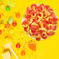 Peach Rings Gummy | 1-Pound Bag | Sour And Sweet Chewy Candy