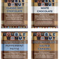 Double Donut Coffee Gourmet Hot Cocoa Mix Variety Pack, 32 Count, Includes Classic, White Chocolate, Salted Caramel, & Peppermint