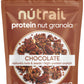 NuTrail 17g Protein Nut Granola Cereal, Chocolate No Sugar Added, Keto, Low Carb, Gluten Free, Grain Free, Healthy Breakfast 8 o