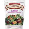 Chatham Village Homestyle Caesar Croutons, Garlic and Butter Flavored, 5-Ounce Bags (Pack of 12)