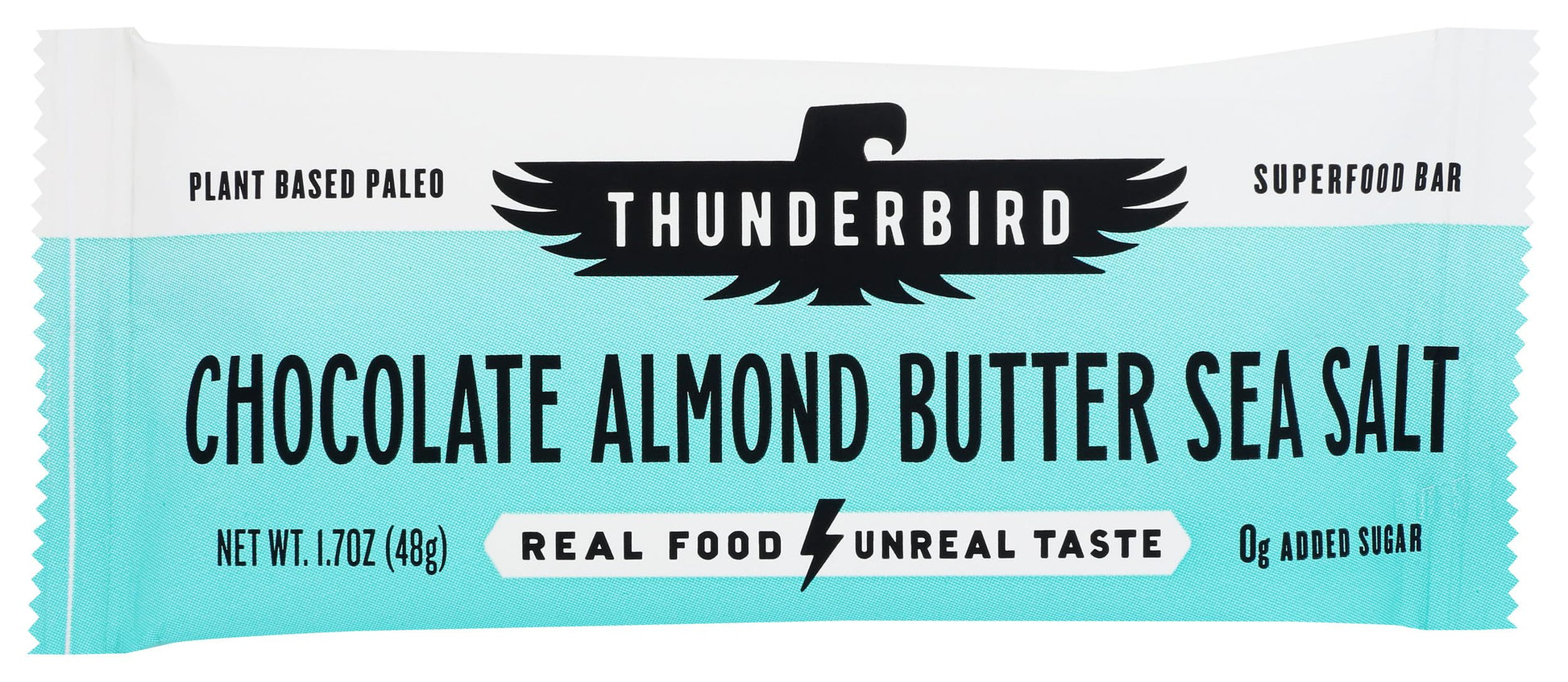 Thunderbird Energetica Chocolate Almond Butter Sea Salt Bar, 1.7 Oz