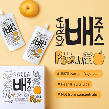 Korean Pear Juice Boxes 48.7 Fl Oz (Pack Of 8) -  - [Good For Hangover] Fresh Juice, On-The-Go Drinks