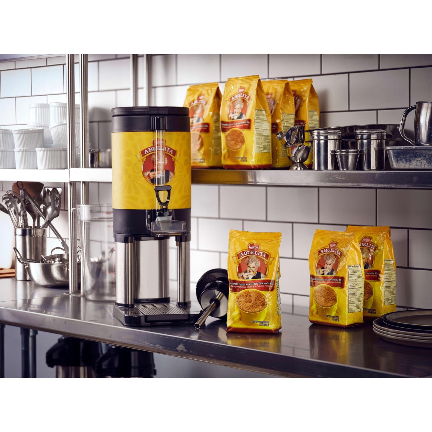 Nestle Abuelita Hot Cocoa, Authentic Mexican Hot Chocolate, Instant, Bulk For Schools And Holiday Parties, 2 Lb Bag