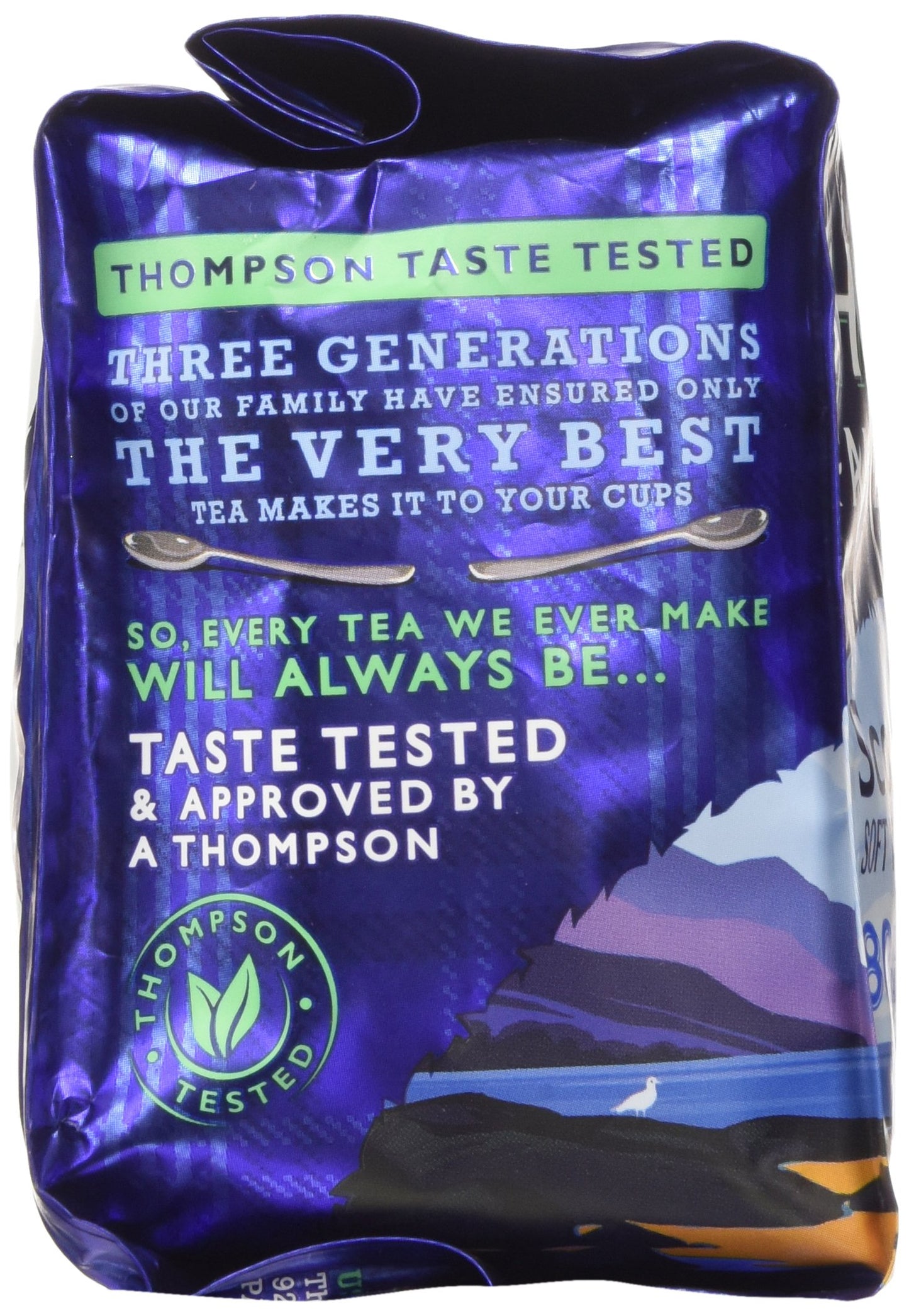Thompson'S Scottish Blend Tea (80 Tea Bags)