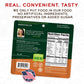 Wild Zora Instant Organic Quinoa Meals - Quick & Tasty Prepared Quinoa Bowls, Pantry Staples Gluten-Free Meal With Lentils Plus