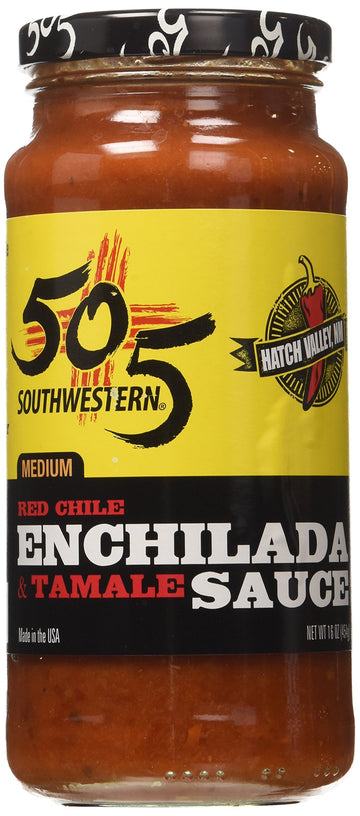 505 Southwestern 16oz Jar (Pack of 3) (Select Flavor Below) (Enchilada and Tamale Sauce - Medium)
